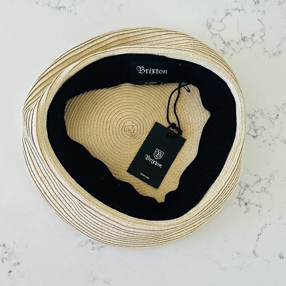 Brixton Audrey Straw Beret - Picture 5 of 8